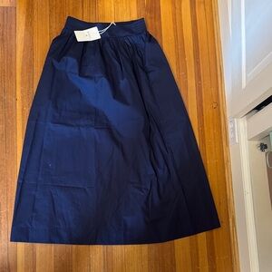 Elegant Navy Blue Women's Skirt